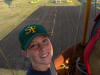 Lane takes his first balloon ride.