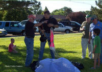 After the Friday night demo jump.